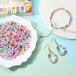 Perle di imitazione acrilica di colore sfumato da 115 g&nbsp;OACR-SZ0001-48