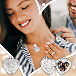 20шт 2-х цветный латунный медальон-подвеска ко Дню святого Валентина KK-GA0001-58