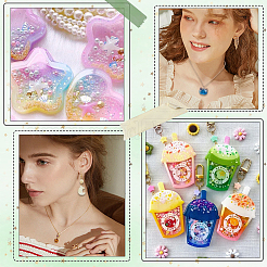 100 г 10 цвета светящихся бусинок-пузырей&nbsp;MRMJ-SC0001-31