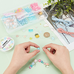 Набор для изготовления браслета из искусственного жемчуга своими руками DIY-AR0002-75