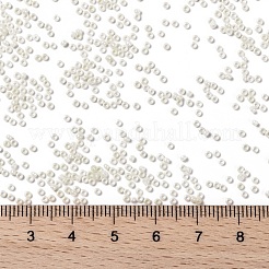 MIYUKIラウンドロカイユビーズ  日本製シードビーズ  15/0  (rr421) 不透明なクリーム光沢  15/0  1.5mm  穴：0.7mm  約27777個/50g&nbsp;SEED-X0056-RR0421