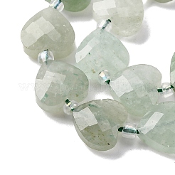 Естественный зеленый авантюрин бисер нитей G-P570-E11-01