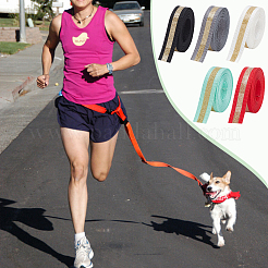 10 ярд двухцветной лазерной светоотражающей полиэстеровой ленты SRIB-WR0001-07