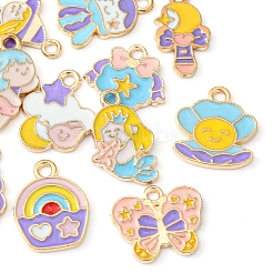 Подвески из сплава эмали 12шт 12 стиля&nbsp;ENAM-YW0002-76