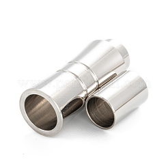 Fermoirs magnétiques en acier inoxydable 304 résistant au ternissement avec emembouts collées&nbsp;STAS-P285-01P