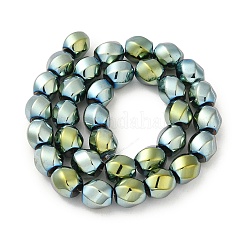 Chapelets de perles en hématite synthétique électrolytique sans magnétiques&nbsp;G-P518-05E