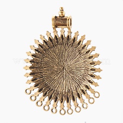 Тибетский стиль компоненты сплава люстра PALLOY-E460-15AG