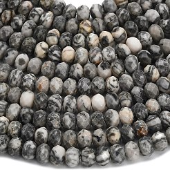 Натуральный черный шелковый камень / чистые камни G-Z111-A45