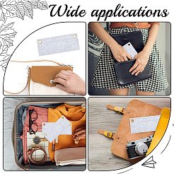 4 шт. 4-х стильный вставной органайзер для кошелька из шерстяного фетра&nbsp;DIY-CN0002-11