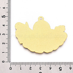 Подвески из эмалированного сплава с гальванопокрытием&nbsp;ENAM-N056-395B-G