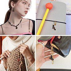 7 Stück 7 Stile DIY Legierung Emaille Anhänger Dekorationen Herstellung Kits&nbsp;FIND-TA0009-03