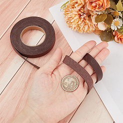 Ленты из искусственной кожи ПВХ длиной 2 м.&nbsp;SRIB-WH0011-125A-05