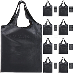 10 шт. многоразовые сумки из полиэстера для покупок в супермаркете ABAG-CN0001-48