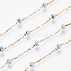 Ионное покрытие (IP) спутниковые цепи из нержавеющей стали&nbsp;CHS-I006-03G-C