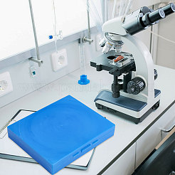 Cajas de tinción de portaobjetos de microscopio de plástico&nbsp;AJEW-WH0796-77
