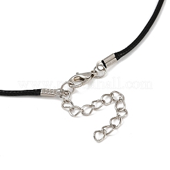 Ожерелья с подвесками в виде скелета из стеклянных бусин и натурального черного оникса (окрашенного и нагретого) и окрашенного черепа из синтетической бирюзы на тему Хэллоуина NJEW-MZ00117