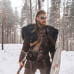 Средневековая кобура для пистолета из искусственной кожи AJEW-WH0606-009A