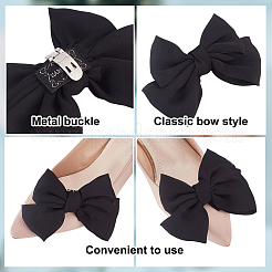 2 pieza de decoración para zapatos de poliéster con lazo&nbsp;FIND-DR0001-64D