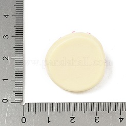 Adorables cabochons en résine opaque&nbsp;RESI-L046-D02