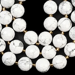 Природные Говлит бисер нитей G-C249-A13-16mm