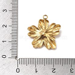 Подвески из нержавеющей стали 304 со стразами&nbsp;STAS-P395-11B-G