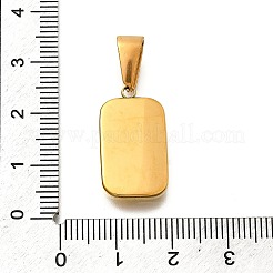 Pendentifs en acier inoxydable 304&nbsp;STAS-S161-01Y-G