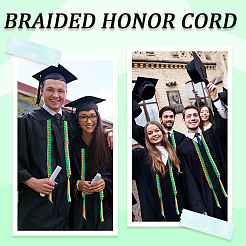 Двухцветная выпускная лента леи FIND-WH0423-78B