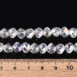 Гальванизируйте прозрачное стекло бисер нитей&nbsp;EGLA-N017-05A-A01