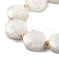 Бусины из натурального радужного лунного камня G-C116-A168-03