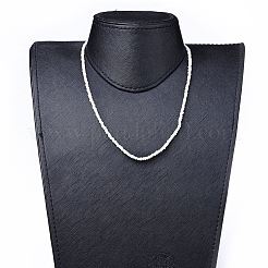 Стекла семян бисера ожерелья NJEW-JN02466-06