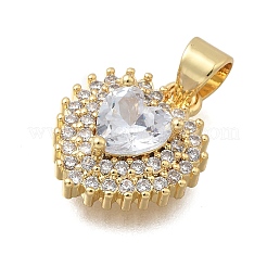 Латунные микро проложить кубического циркония подвески KK-D431-018G