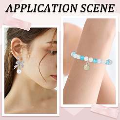 300 шт. пластиковые колпачки для бусин KY-SC0001-99