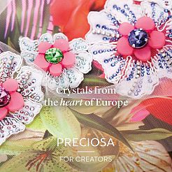 Preciosa® maxima кристалл круглые камни Y-PRC-RASS39-20310