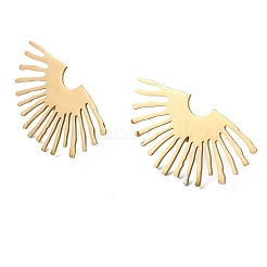 Pendientes de acero inoxidable 304 para mujer&nbsp;EJEW-K296-10G