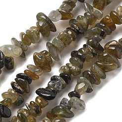 Природные лабрадорита бисер нитей G-P332-23