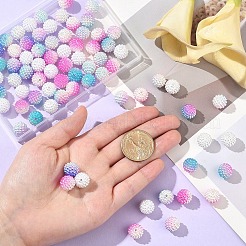 80 шт.4 цвета акриловые бусины из искусственного жемчуга&nbsp;OACR-YW0002-57