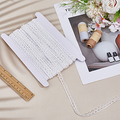 15 ярд кружевной отделки из полиэстера&nbsp;SRIB-MA0001-09C