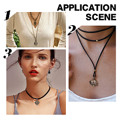 10 шт. 5 стиля круглых латунных подвесок с полой клеткой KK-SC0003-05