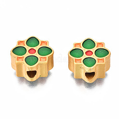 Рейка покрытие сплава эмалевые бусины ENAM-N056-034A