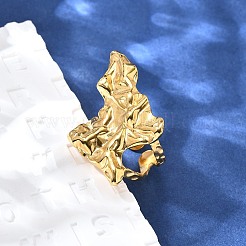 Кольцо-манжета из нержавеющей стали 304 для женщин&nbsp;RJEW-A053-06G-03