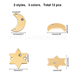 Соединительные элементы из хирургической нержавеющей стали 316 с микропрослойкой из кубического циркония STAS-UN0010-05