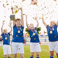 Футбольные медали из цинкового сплава&nbsp;NJEW-GA0001-01