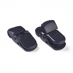 Agrafe de support de sucette de bébé en plastique opaque et écologique de couleur unie&nbsp;KY-L077-02I