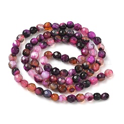 Природный агат бисер нитей X-G-H302-A01-10