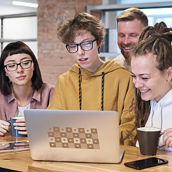 Самоклеящийся трафарет для шелкографии DIY-WH0338-204