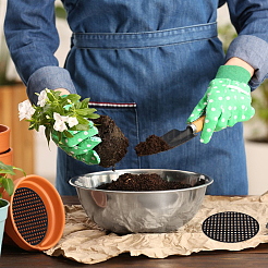 180 шт. 3 стиля пластиковый сетчатый коврик для отверстия цветочного горшка&nbsp;FIND-GO0002-79