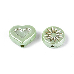 Перламутровые непрозрачные акриловые бусины&nbsp;OACR-T029-04E