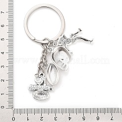 Брелки из цинкового сплава KEYC-I118-01ASP-02