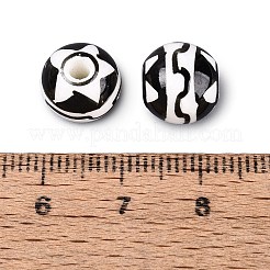 Perles en porcelaine manuelles&nbsp;PORC-Q007-07B