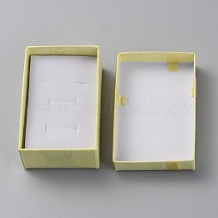 Картон комплект ювелирных изделий коробки CON-TAC0009-03E